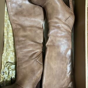 UGG Tan Heeled Boots